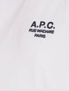 Boxy Rue Madame Short Sleeve T-Shirt White - A.P.C. - BALAAN 4