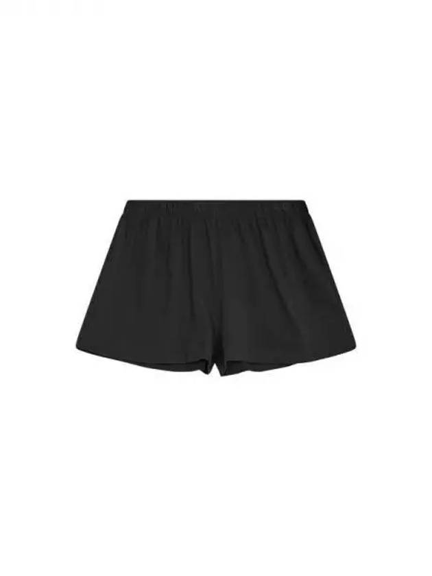 UNDERWEAR Women s Relaxed Cotton Lounge Shorts Black 270234 - EMPORIO ARMANI - BALAAN 1