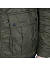 International Ariel Polar Quilted Jacket Olive - BARBOUR - BALAAN 11