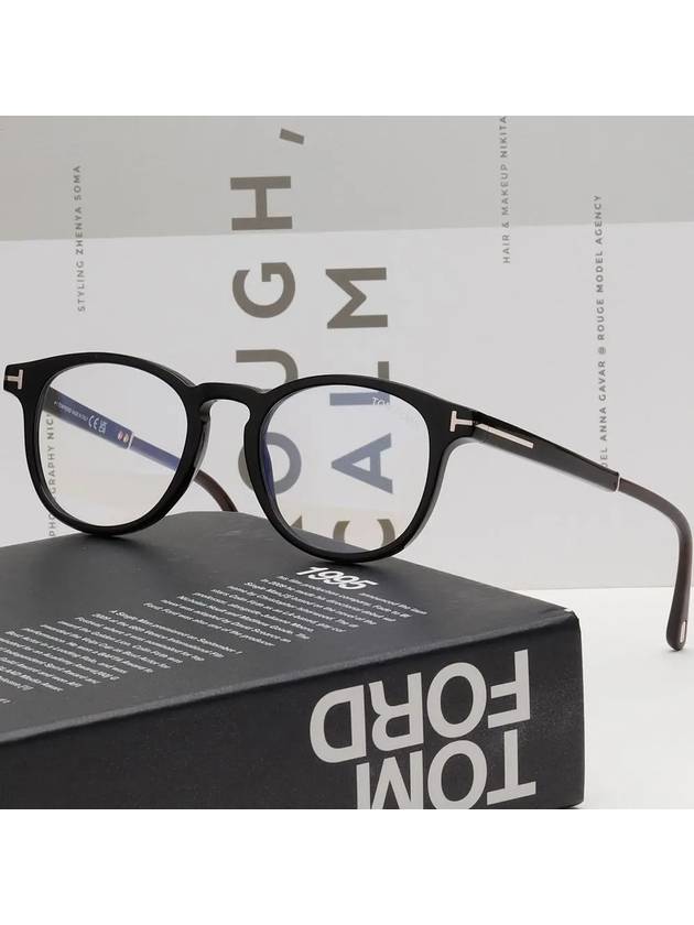 Eyewear Wellington Blue Light Lens Eyeglasses Black - TOM FORD - BALAAN 5