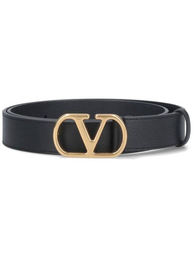 Valentino Garavani Belts Black - VALENTINO - BALAAN 1