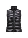 Ghany logo patch padded vest 1A52500 68950 999 - MONCLER - BALAAN 2