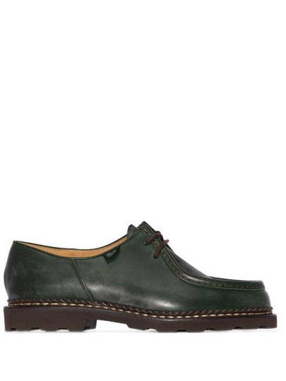 Michael Smooth Leather Derby Green - PARABOOT - BALAAN 2