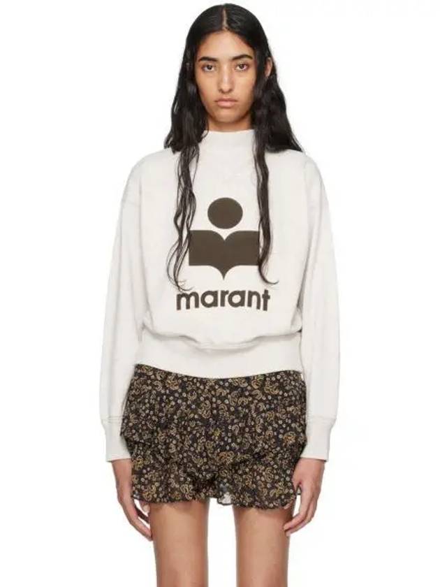 Gray Moby Sweatshirt 242599F098001 1149612 - ISABEL MARANT ETOILE - BALAAN 1