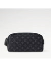 Dopp Kit Monogram Eclipse Pouch Bag Black - LOUIS VUITTON - BALAAN 2