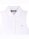 Women's Dena Sleeveless Top Lapis White - J.LINDEBERG - BALAAN 4