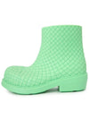 Fireman Rubber Rain Boots Green - BOTTEGA VENETA - BALAAN 4