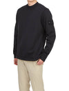 Ghost Piece Cotton Jersey Crew Neck Sweatshirt Navy - STONE ISLAND - BALAAN 6