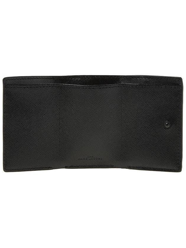 Mini Snapshot Tri-Fold Bicycle Wallet Black - MARC JACOBS - BALAAN.