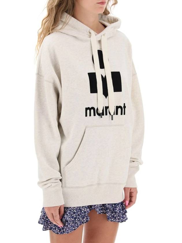 Women s Mansell Hooded Sweatshirt Ecru SW0001FA A1M07E 23EC - ISABEL MARANT - BALAAN 3