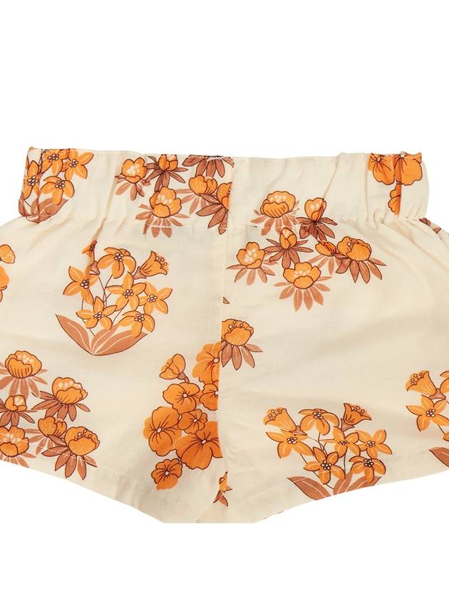 Wild Flower 2223010413 BEIGE Kids Shorts - MINI RODINI - BALAAN 4