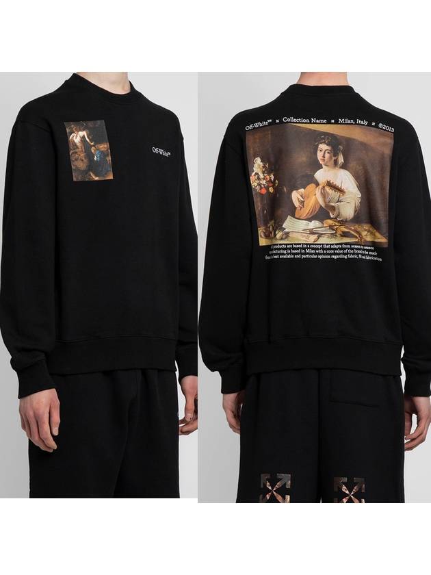 Caravaggio Sweatshirt Black - OFF WHITE - BALAAN 2