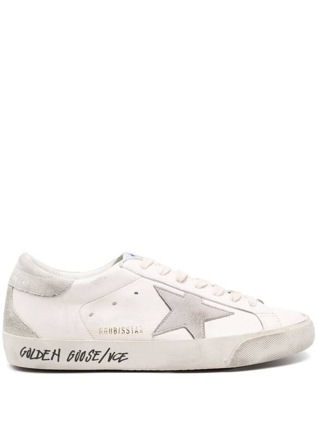 Super Star Suede Leather Low Top Sneaker White - GOLDEN GOOSE - BALAAN 2