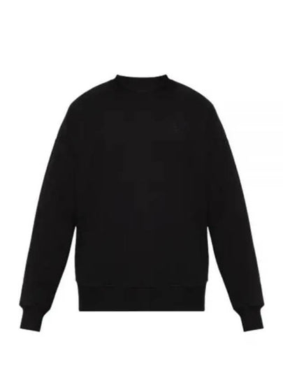 Men's Logo Embroidery Sweatshirt Black - DIESEL - BALAAN 2