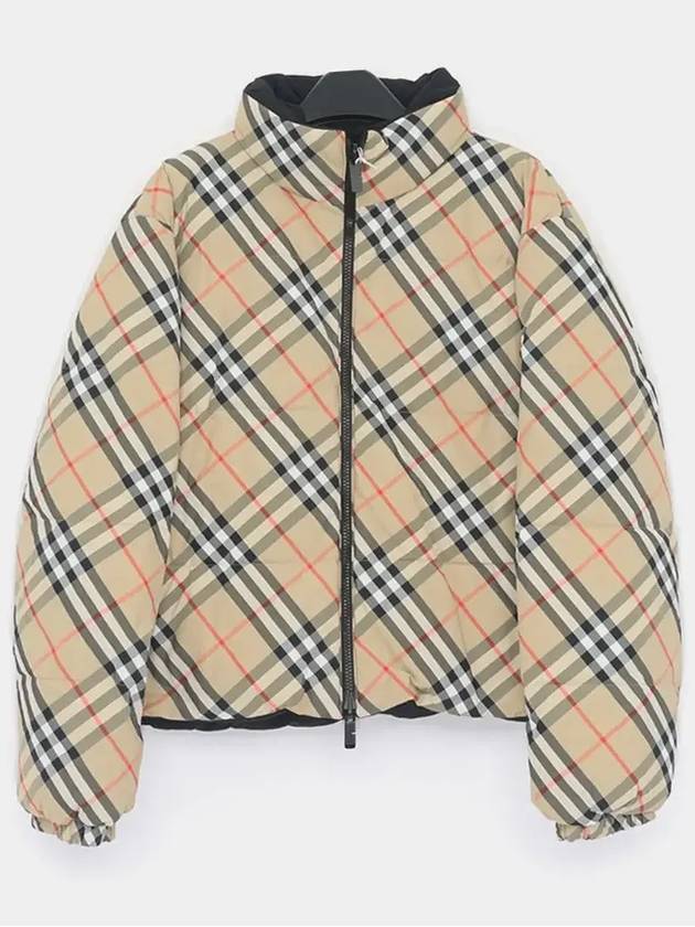 Reversible check padded jacket 8096129 - BURBERRY - BALAAN 4