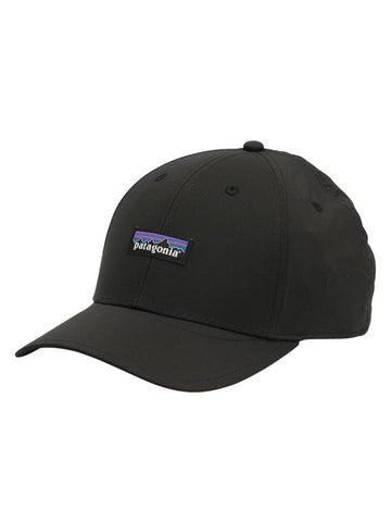 Airshed Rainbow Logo Embroidered Ball Cap Black - PATAGONIA - BALAAN 1