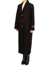 Virgin Wool Blend Single Breasted Coat CO0170148999B - PATOU - BALAAN 5