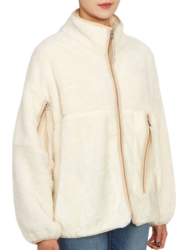 Marlene Hooded Zip-up Cream - UGG - BALAAN 5