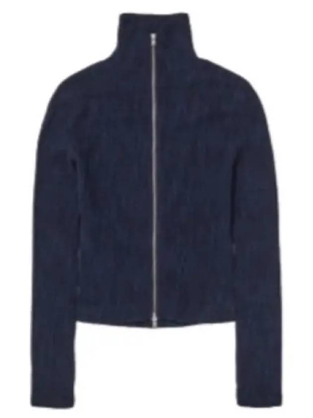 Slim Linen Zip-Up Jacket Navy - OUR LEGACY - BALAAN 2