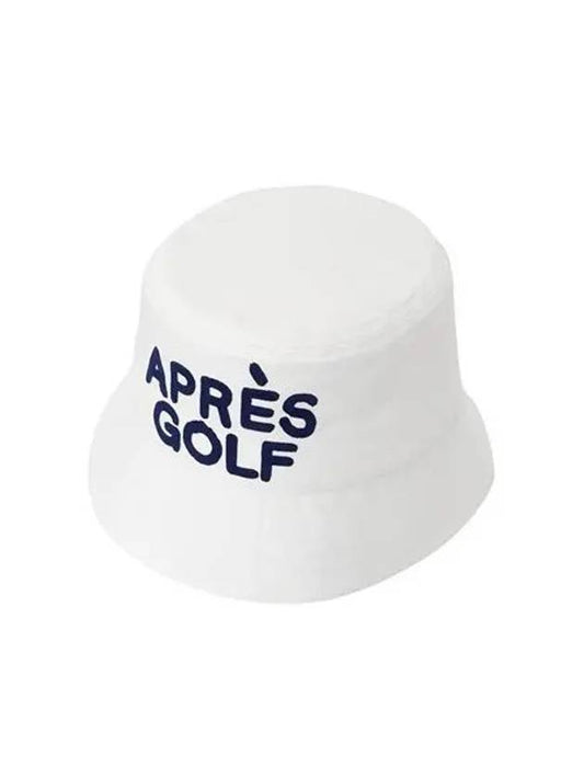 Apres Golf Cotton Twill Bucket Hat Snow - G/FORE - BALAAN 2