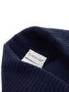 Logo Patch Wool Beanie 3B00048 M1241 750 - MONCLER - BALAAN 9