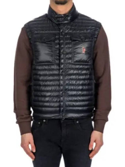 Ollon Down Vest Black - MONCLER - BALAAN 2