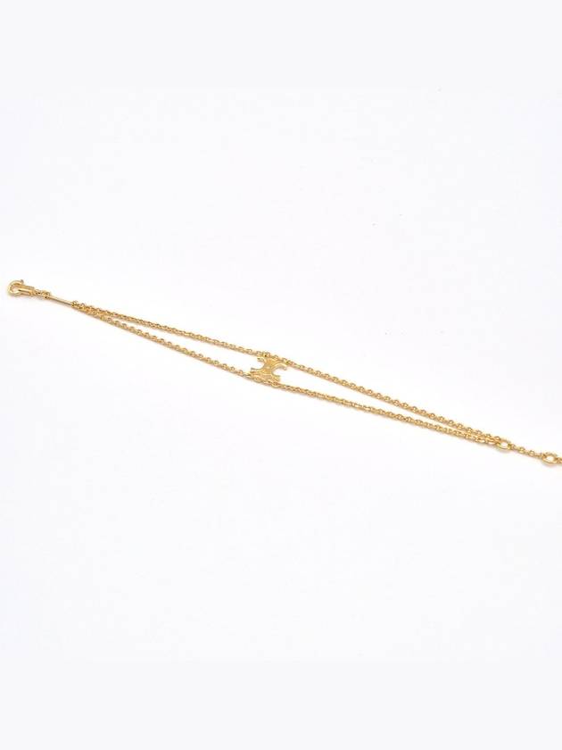 Triomphe Brass Bracelet Gold - CELINE - BALAAN 5