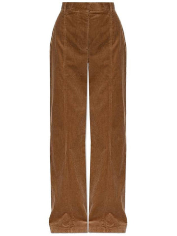 Women's Blakely Straight Pants Brown - BURBERRY - BALAAN 1