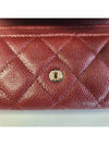 Classic Tiktok Burgundy Caviar Gold Logo Ktoktok AP0214 - CHANEL - BALAAN 5