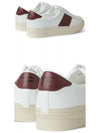 Bannister Leather Low Top Sneakers Brown White - TOM FORD - BALAAN 6