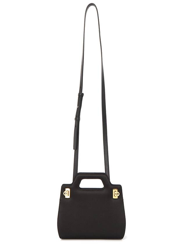 Wanda Mini Bag Black - SALVATORE FERRAGAMO - BALAAN 8