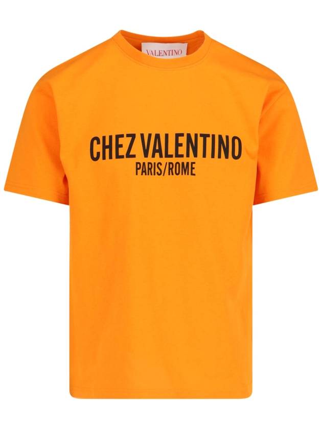 Valentino T-shirts and Polos Orange - VALENTINO - BALAAN 1