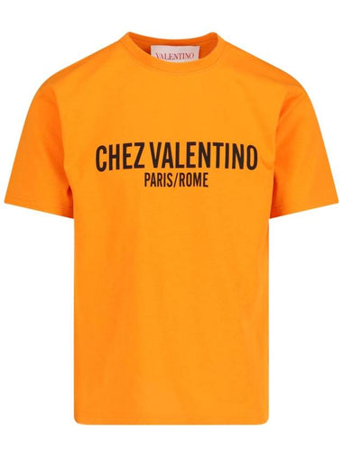 Valentino T-shirts and Polos Orange - VALENTINO - BALAAN 1