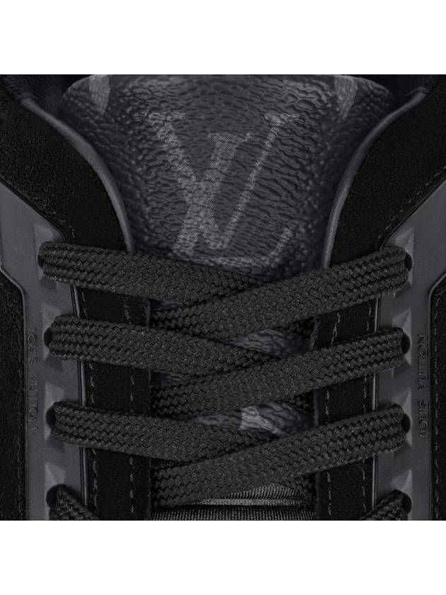 LV Trainer Low Top Sneakers Black - LOUIS VUITTON - BALAAN.