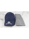 BB logo ball cap navy L - BALENCIAGA - BALAAN 7