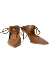 Marlon Sulzer MARCIA 80 1 BRUNETTE WOMEN S MULE HEEL - MALONE SOULIERS - BALAAN 3