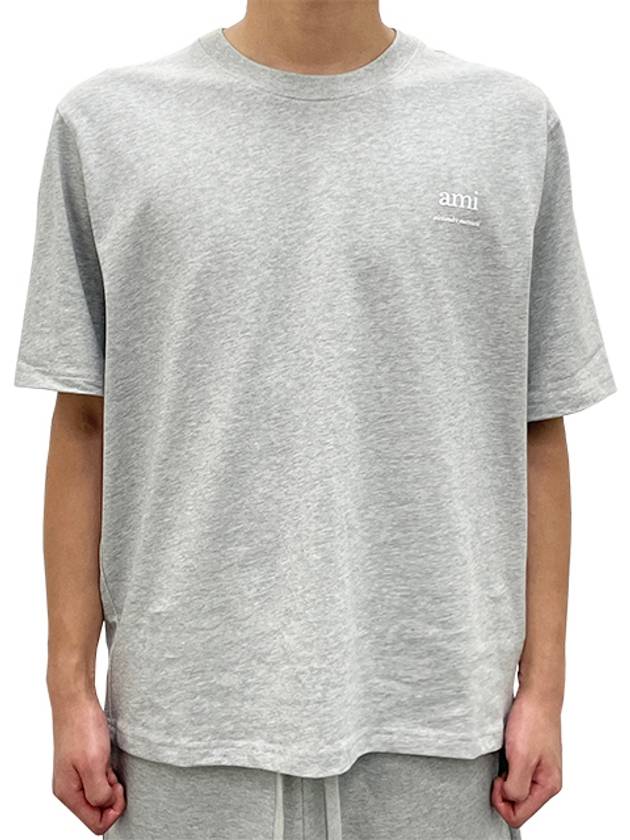 Alexandre Mattiussi Short Sleeve T-Shirt Grey - AMI - BALAAN 2