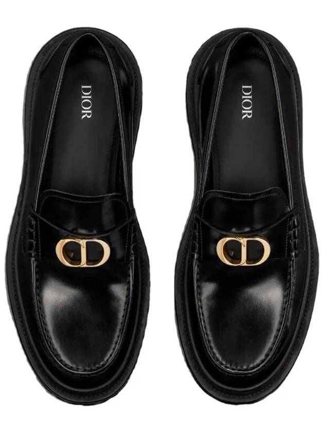 Explorer Polished Calfskin Loafer Black - DIOR - BALAAN 3