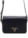 Vitello Phoenix Crossbody Bag Black - PRADA - BALAAN 2