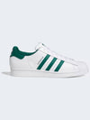 Superstar White College Eight Green GZ3742 - ADIDAS - BALAAN 1