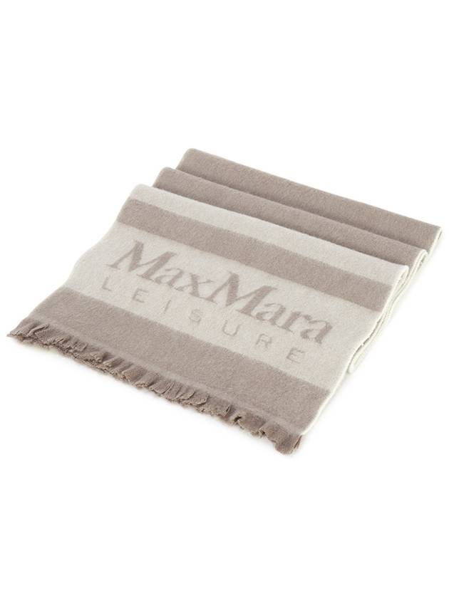 Colibri 100 virgin wool muffler scarf 26546028600 001 - MAX MARA - BALAAN 2