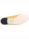 Women's Cendrillon Leather Ballerinas Yellow - REPETTO - 10