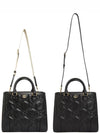 Women's Matelasse Tote Bag Black - GUCCI - BALAAN 9