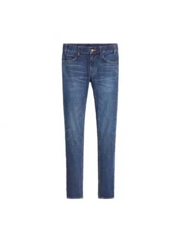 Dark Union Wash Skinny Jeans Blue - CELINE - BALAAN 2