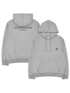 WYM Patch Back Logo Hoodie Grey - WOOYOUNGMI - BALAAN 2