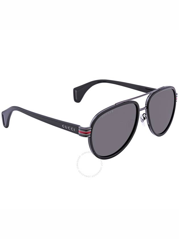 Sunglasses GG0447S 001 BLACK - GUCCI - BALAAN 3