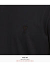 Tone On Tone Heart Logo Organic Cotton Short Sleeve T-Shirt Black - AMI - BALAAN 7