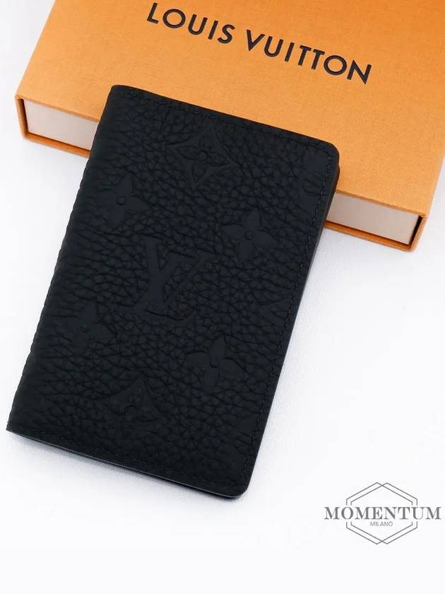 Pocket Organizer Bifold Card Wallet Black - LOUIS VUITTON - BALAAN 2