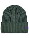 Merino Wool Watch Cap NS064 Green - NEEDLES - BALAAN 1