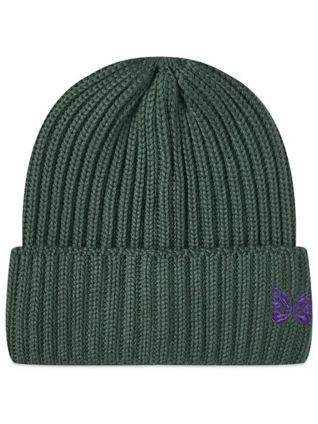 Merino Wool Watch Cap NS064 Green - NEEDLES - BALAAN 1